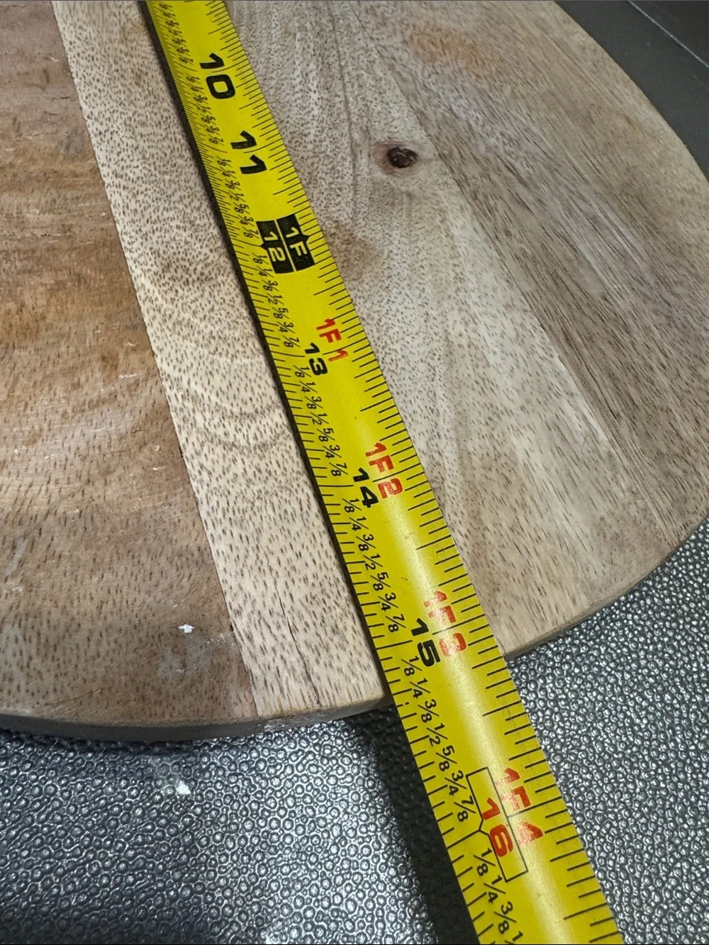 Marble Top Pineapple Serving Board in Natural Wood and White